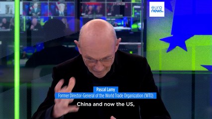 EU should negotiate with US, China with 'gun in pocket', says Pascal Lamy