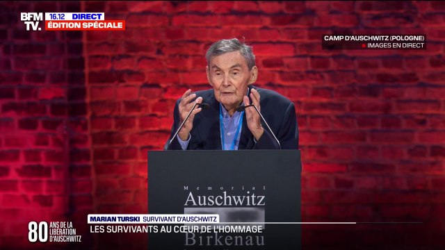 Nous ne sommes plus qu'une poignée de survivants témoigne un survivant d'Auschwitz