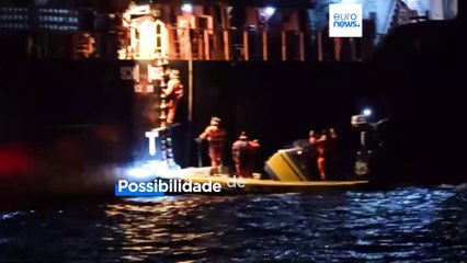 Suécia aborda e confisca navio suspeito de danificar cabos no Mar Báltico