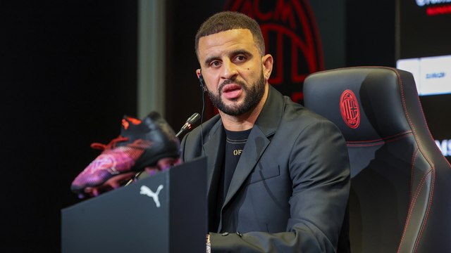 La conferenza stampa di presentazione di Kyle Walker