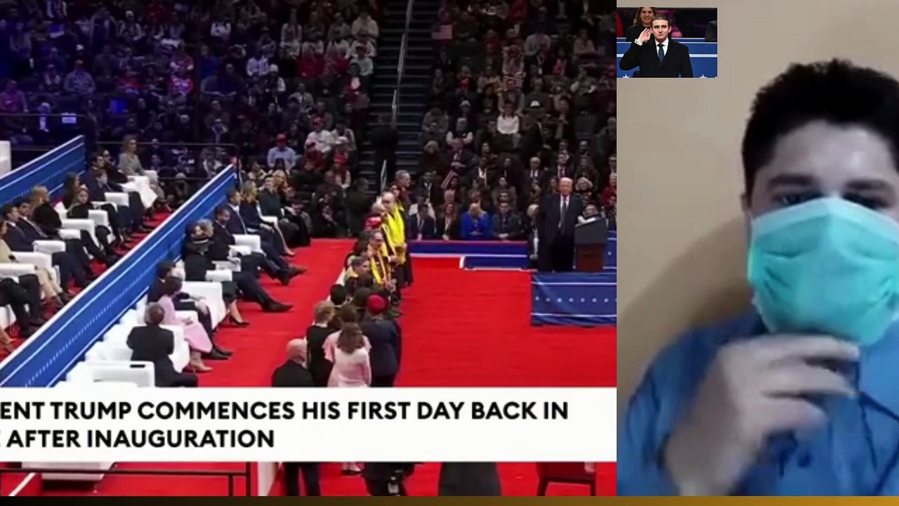 WATCH Barron Trump And Kai Trump Absorb Acclaim At President Trump's Debut March