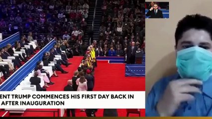 WATCH Barron Trump And Kai Trump Absorb Acclaim At President Trump's Debut March