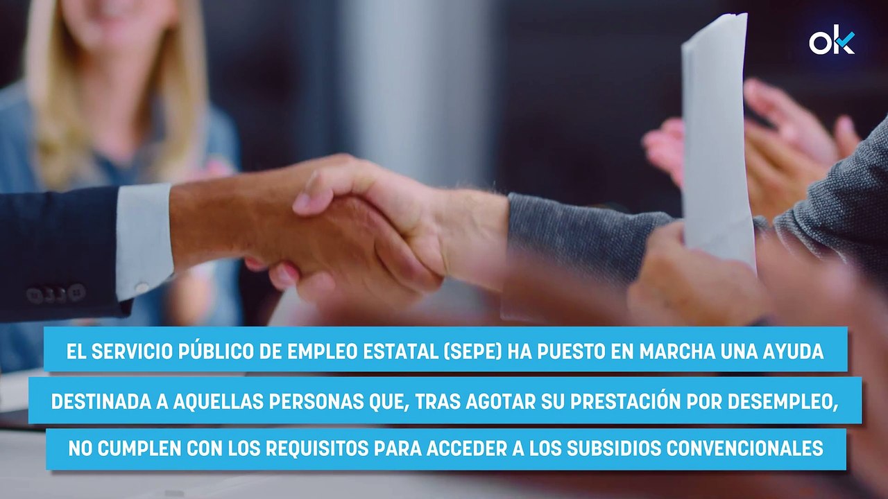Sólo hay que cumplir un requisito: el SEPE está dando una ayuda de 570 € para estas personas