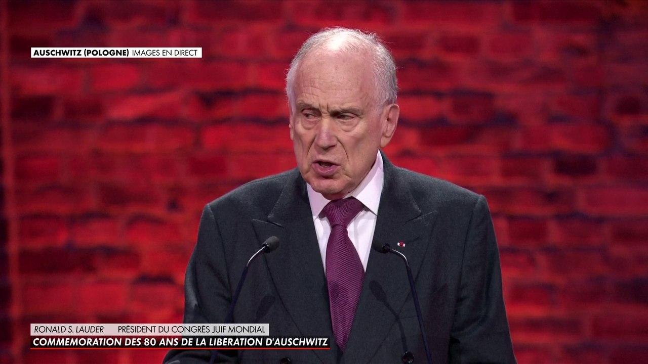 Ronald S. Lauder : «En 2025, la haine contre les juifs a trouvé des partisans»
