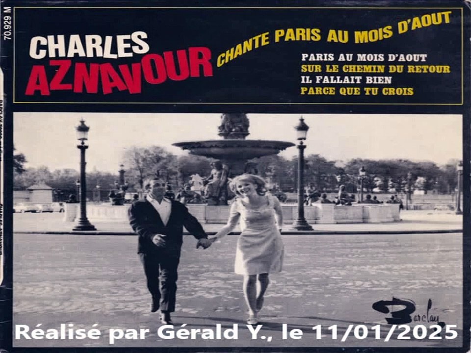 Charles Aznavour_Parce que tu crois (1966)karaoké