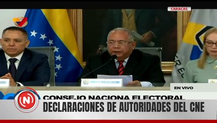 CNE convoca elecciones de gobernadores y diputados para el 27 de abril