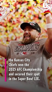 Taylor Swift and Travis Kelce’s Best Moments From the 2025 AFC Championship