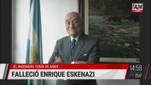 ⚫ FALLECIÓ ENRIQUE ESKENAZI, DESTACADO EMPRESARIO E INGENIERO