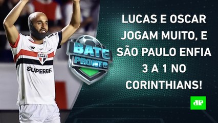 São Paulo VENCE Corinthians com SHOW de Lucas e Oscar; Diniz é DEMITIDO do Cruzeiro! | BATE-PRONTO