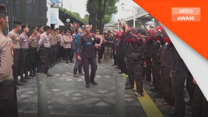 Protes di kedutaan Malaysia susulan pekerja Indonesia ditembak mati