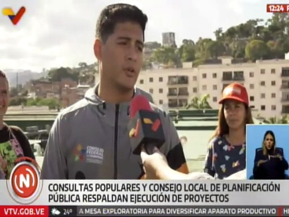 Caracas I Respaldan ejecución de proyectos en consultas populares y consejo local