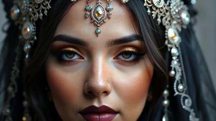 Malika (ملكة) - Arabic Belly Dance Music - Official AI Video