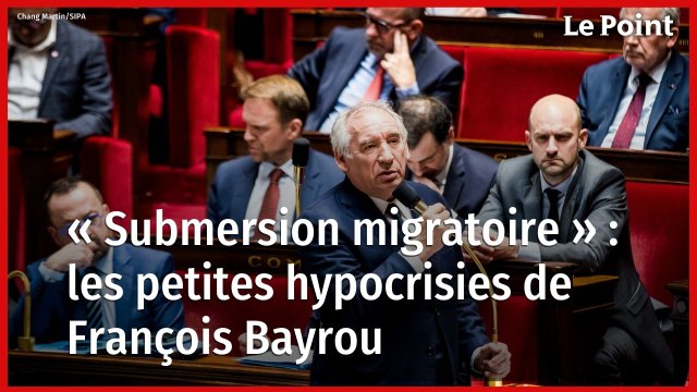 « Submersion migratoire » : les petites hypocrisies de François Bayrou