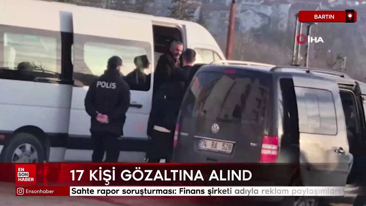 Bartın'da sahte rapor soruşturması: Finans şirketi adıyla reklam paylaşımları yaptı