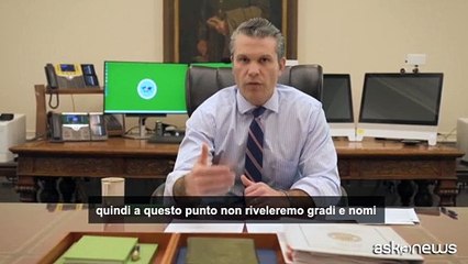 Incidente Washington, Hegseth: equipaggio elicottero abbastanza esperto