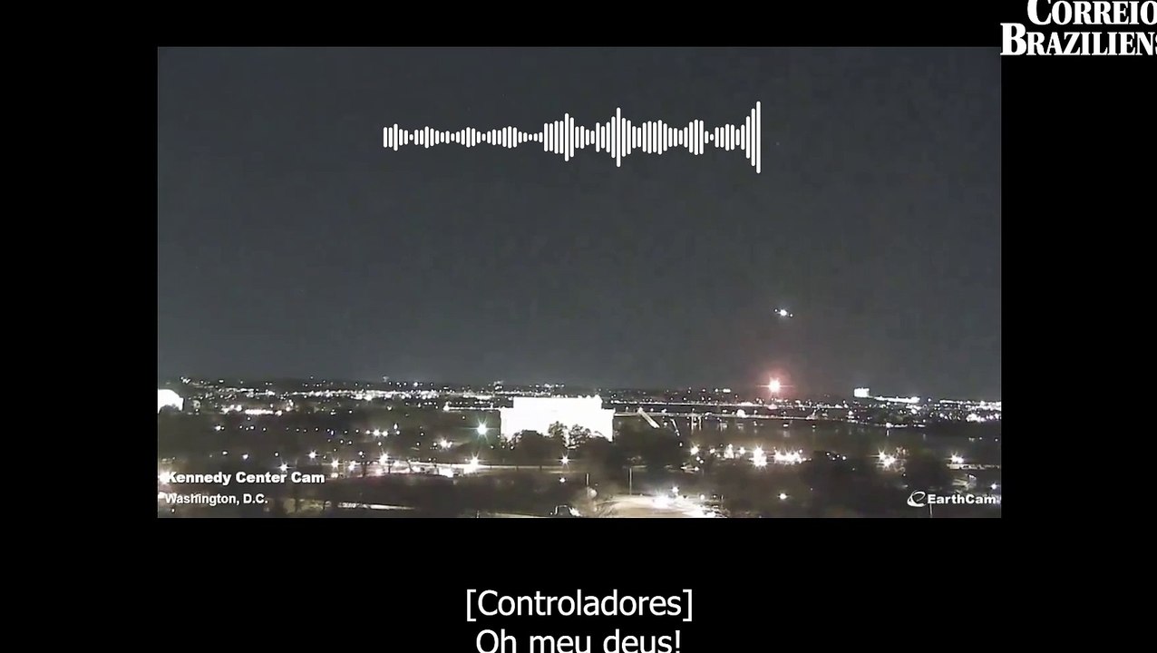 Acidente aéreo em Washington: ouça o áudio dos...