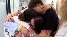 Ostaggi israeliani liberati: Agam Berger riabbraccia i familiari