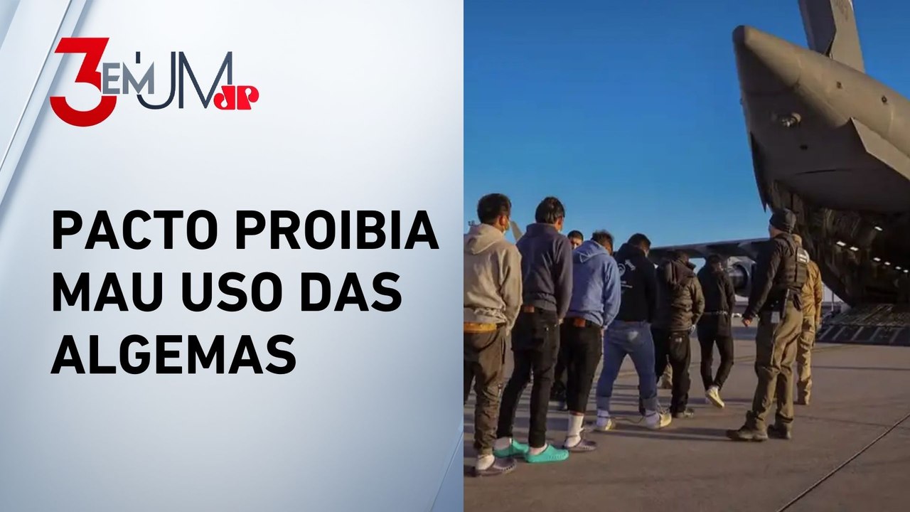 Governo federal faz reunião sobre brasileiros deportados dos EUA
