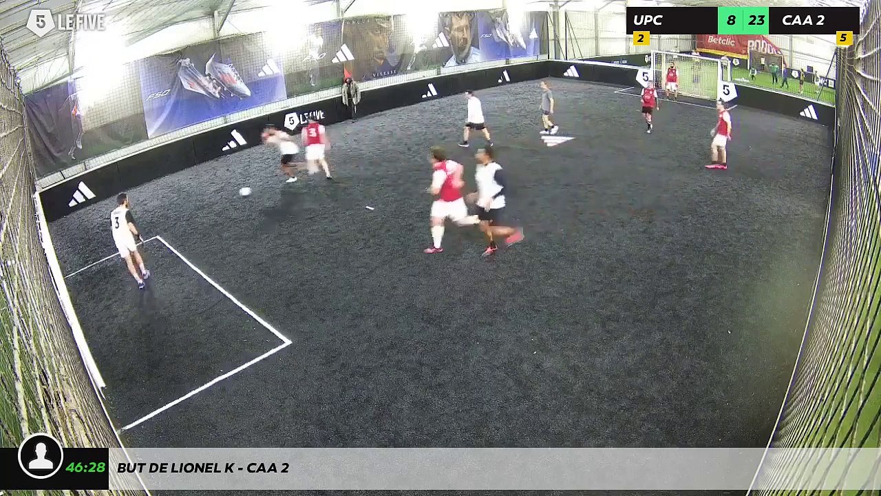But de Lionel K - Caa 2