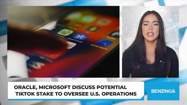 Oracle, Microsoft Discuss Potential TikTok Stake to Oversee U.S. Operations
