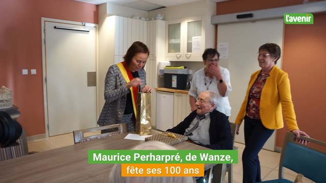 Maurice Peharpré , de Wanze, fête ses 100 ans