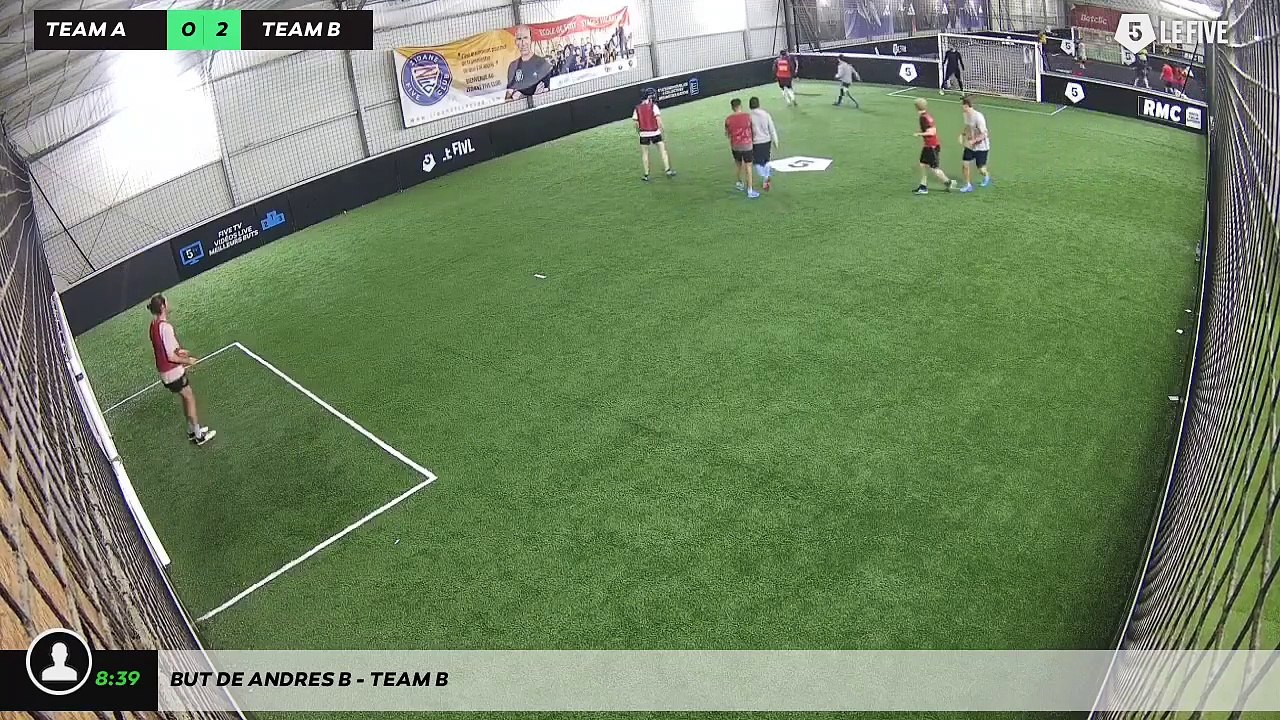 But de Andres B - Team B