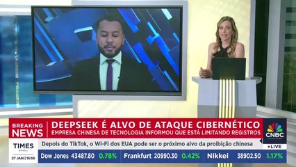 BREAKING NEWS: Deepseek é alvo de ataque cibernético; Renan de Souza detalha