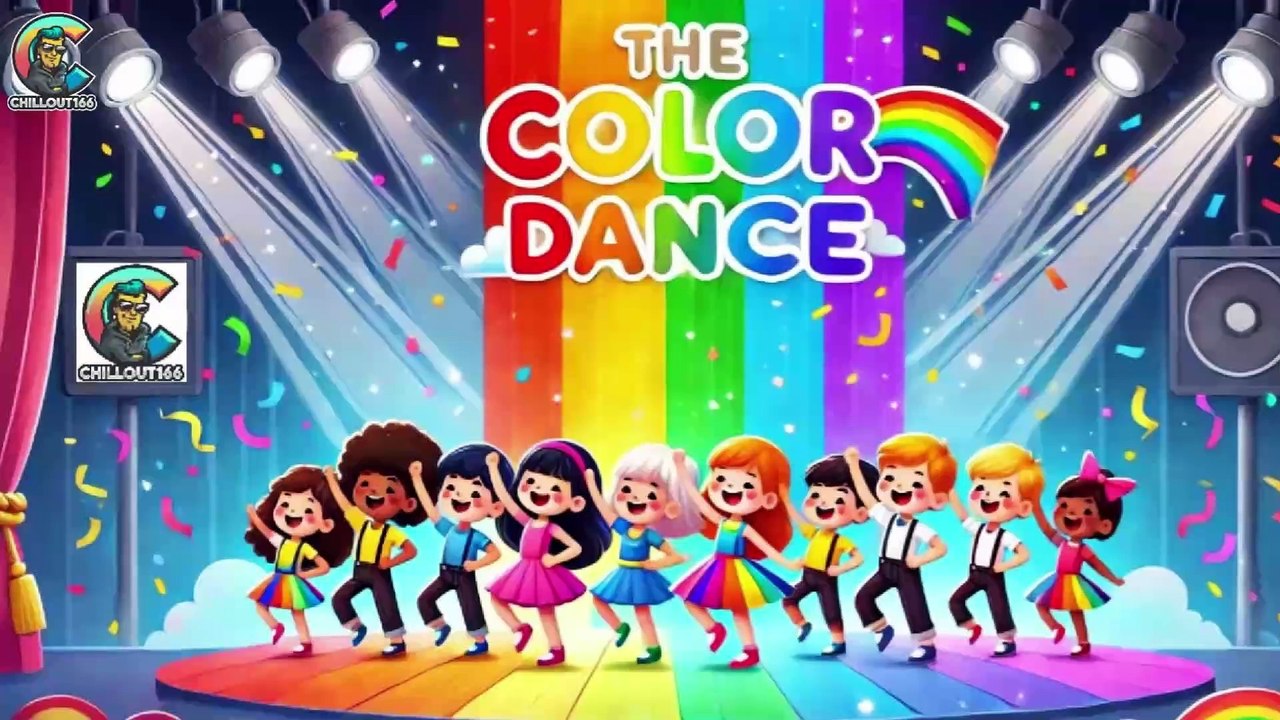 The Color Dance | 1 Song in 4 Styles - Nursery Rhymes | Toddler Songs