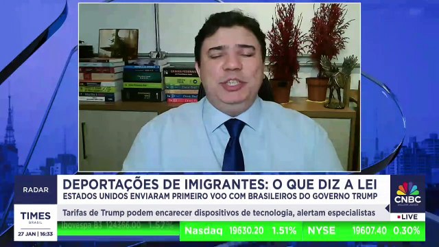 Deportações de imigrantes dos EUA; veja análise de Welington Arruda