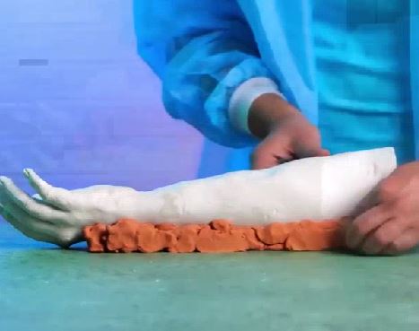 Creating realistic arm prothesis!