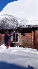 My Daily Hard Work Snowing Time