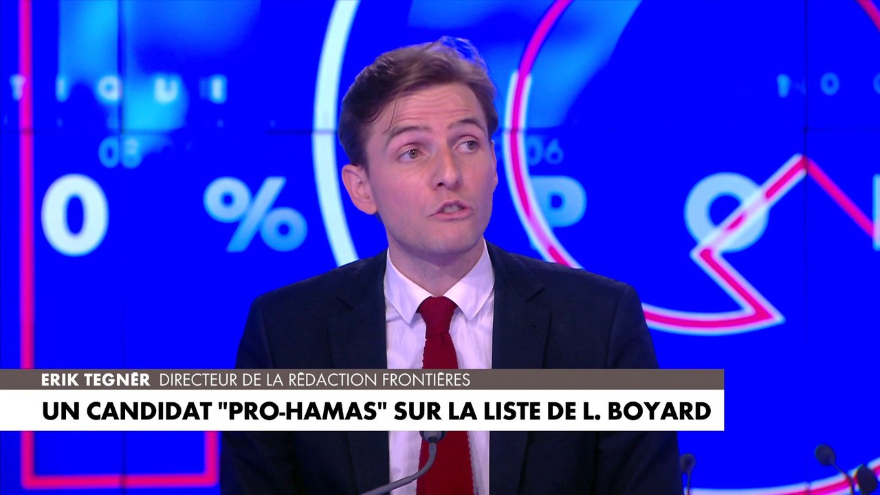 Erik Tegnér revient sur le candidat «pro-Hamas» au sein de la liste de Louis Boyard