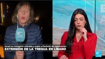 Informe desde Beirut: jefe de Hezbolá asegura que no aceptarán extensión de tregua con Israel
