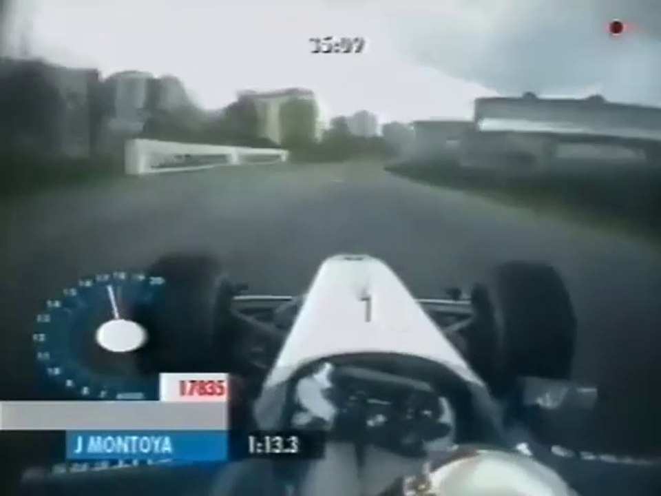 F1 – Juan Pablo Montoya (Williams BMW V10) Onboard – Australia 2002