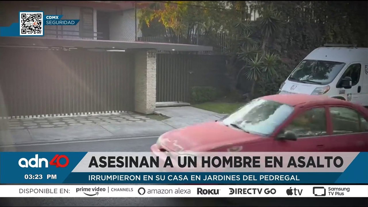 Matan a hombre en asalto a casa en Jardines del Pedregal, CDMX; detienen a sospechosos