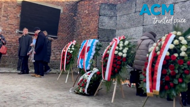 Survivors and dignitaries gather at Auschwitz to mark 80th anniversary of liberation