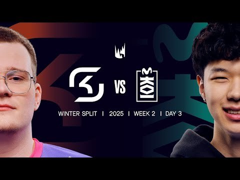 SK v MKOI | 2025 LEC Winter | Week 2 Day 3 | SK Gaming vs.Movistar KOI
