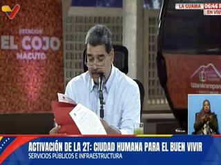 Presidente Nicolás Maduro firmó la creación de la Compañía Anónima Metrobús de Venezuela