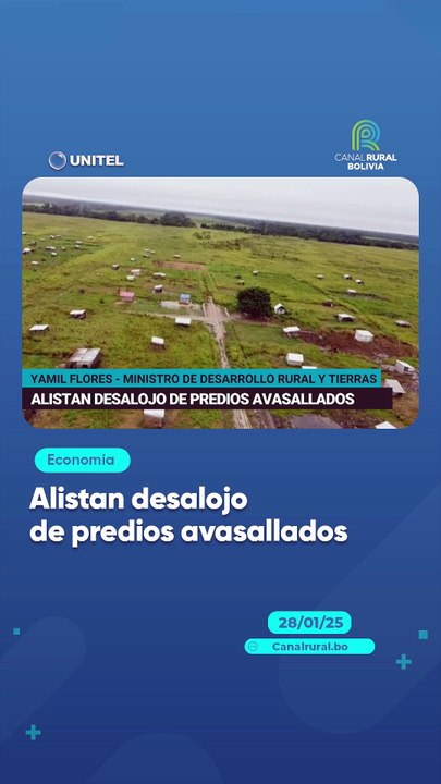 2. Alistan desalojo de predios avasallados