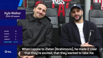 Walker 'couldn't say no' to Milan move