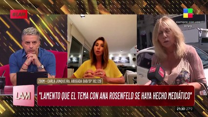 🔴CARLA JUNQUEIRA DISPARA CONTRA ANA ROSENFELD: "TODO EL TRABAJO QUE HICE LO FIRMÓ ELLA"