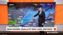 Waves of cold rolling through the Northeast this week