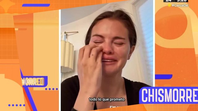 Selena Gómez llora tras deportaciones de niños migrantes