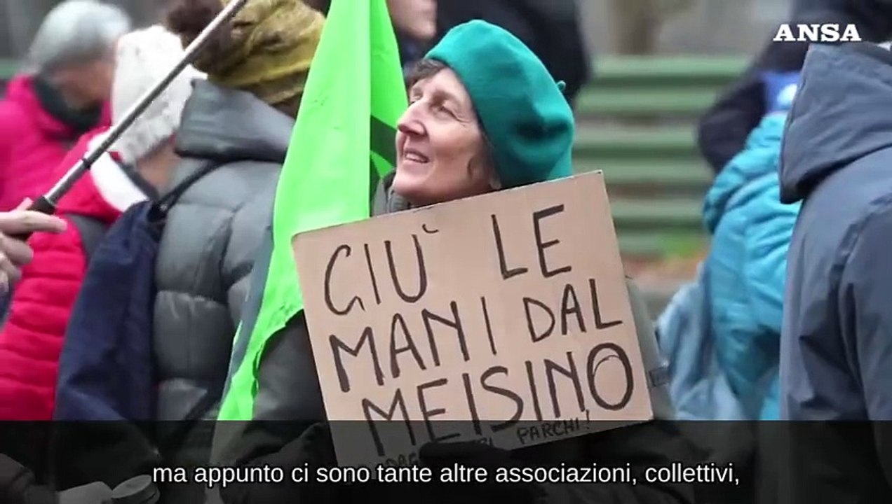 Torino, nuovo corteo per salvare il Parco del Meisino