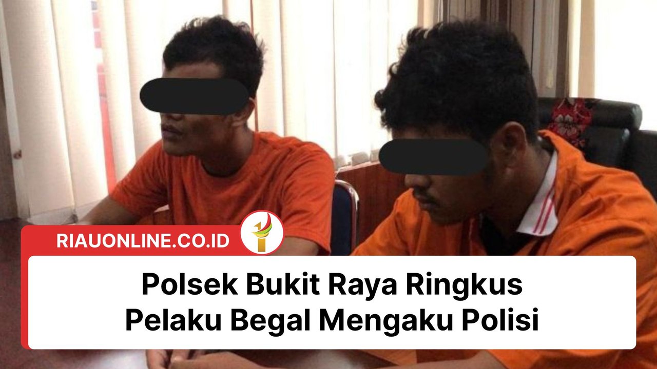 Polsek Bukit Raya Ringkus Pelaku Begal Mengaku Polisi