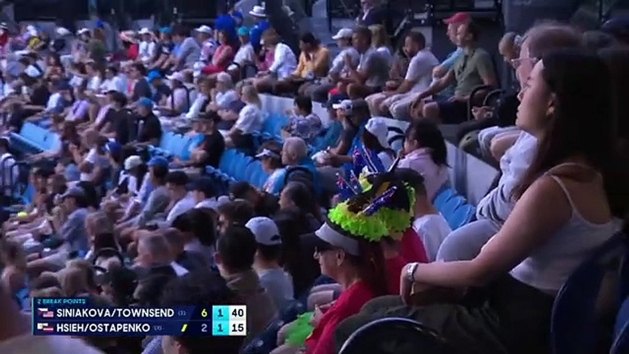Townsend/Siniakova v Hsieh/Ostapenko Highlights | Australian Open 2025 Final