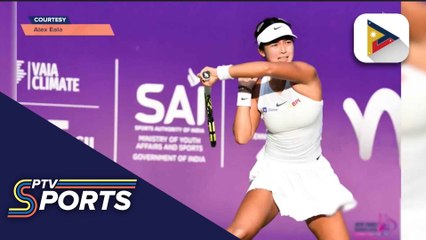 Eala, bigong makapasok sa main draw ng Singapore Tennis Open