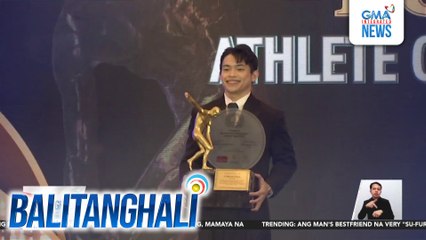 Carlos Yulo, itinanghal na 2024 Athlete of the Year ng PHL Sportswriters Association | Balitanghali