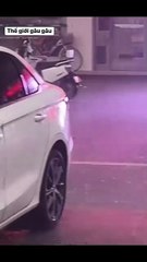 The storm still couldn't take away my desire to go to work