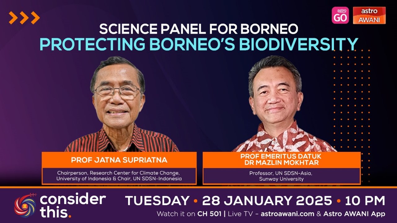 Consider This: Science Panel for Borneo — Protecting Borneo’s Biodiversity